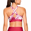 Sport BH Under Armour  Mid Crossback Printed Pink