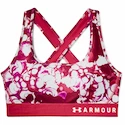 Sport BH Under Armour  Mid Crossback Printed Pink