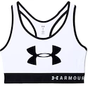 Sport BH Under Armour  Mid Keyhole Graphic White  S