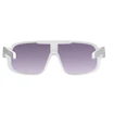 Sport Brille POC  Aspire Hydrogen White/Clarity Road/Sunny Silver ONE