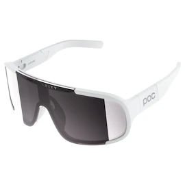 Sport Brille POC Aspire Hydrogen White/Clarity Road/Sunny Silver ONE