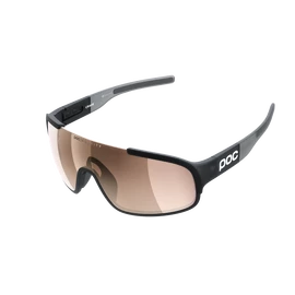Sport Brille POC Crave Uranium Black Translucent/Grey