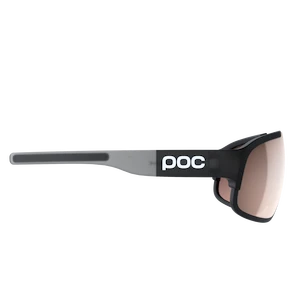 Sport Brille POC Crave Uranium Black Translucent/Grey