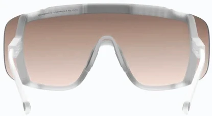 Sport Brille POC  Devour Transparent Crystal/Clarity MTB Silver Mirror