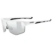Sport Brille Uvex  Axos Set White Matt/Mir.Silver (S5330818816)