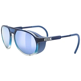 Sport Brille Uvex Mtn Classic P Blue Matt Fa/Mir.Blue (S5330354440)