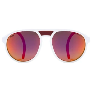 Sport Brille Uvex  Mtn Classic P White Matt/Mir.Red (S5330358830)