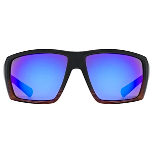 Sport Brille Uvex  Mtn Venture Cv Black Demi Matt/Mir. Blue (S5330542683)