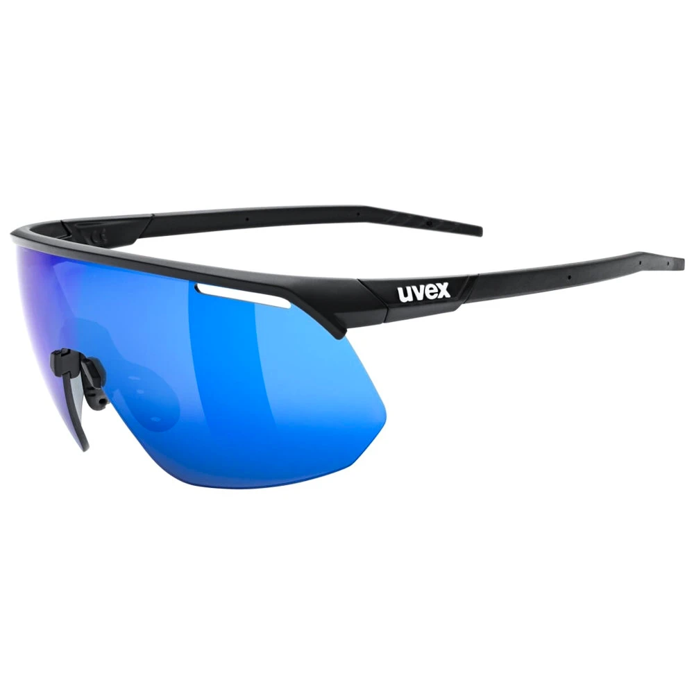 Sport Brille Uvex  Pace One Black Matt/Mir. Blue (S5330462216)