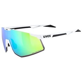 Sport Brille Uvex Pace Perform Cv White Matt/Green (S5330498885)