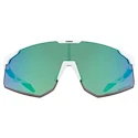 Sport Brille Uvex  Pace Perform S Cv White Matt/Mir. Green (S5330518885)