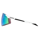 Sport Brille Uvex  Pace Perform S Cv White Matt/Mir. Green (S5330518885)