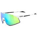 Sport Brille Uvex  Pace Perform S Cv White Matt/Mir. Green (S5330518885)