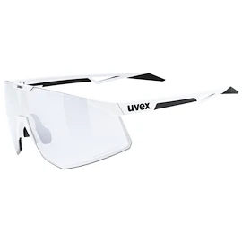 Sport Brille Uvex Pace Perform S V White Matt/Ltm. Silv (S5330508805)