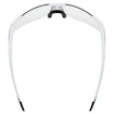 Sport Brille Uvex  Pace Perform V White Matt/Ltm. Silv (S5330488805)