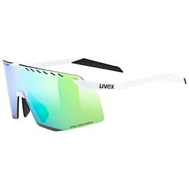 Sport Brille Uvex Pace Stage Cv White Matt/Mir. Green (S5330528885)