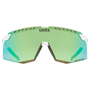 Sport Brille Uvex  Pace Stage Cv White Matt/Mir. Green  (S5330528886)