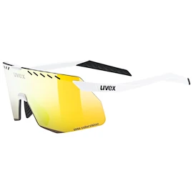 Sport Brille Uvex Pace Stage S Cv White Matt/Mir.Yellow (S5330738882)