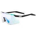 Sport Brille Uvex  Pace Stage S V Black Matt/Mir.Green (S5330842207)
