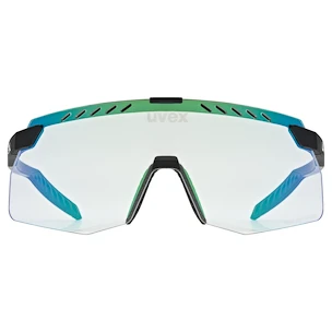 Sport Brille Uvex  Pace Stage S V Black Matt/Mir.Green (S5330842207)