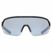 Sport Brille Uvex  Sportstyle 227 Black Mat/Mirror Silver (Cat. 3)