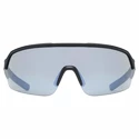 Sport Brille Uvex  Sportstyle 227 Black Mat/Mirror Silver (Cat. 3)