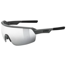 Sport Brille Uvex Sportstyle 227 Grey M./Mir.Silver (S5320665516)
