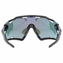 Sport Brille Uvex  Sportstyle 228 Black Mat/Mirror Blue (Cat. 2)