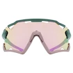 Sport Brille Uvex  Sportstyle 228 Moss Rose Mat/Mirror Rose (Cat. 2)