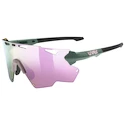 Sport Brille Uvex  Sportstyle 228 Moss Rose Mat/Mirror Rose (Cat. 2)