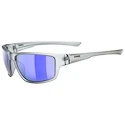 Sport Brille Uvex  Sportstyle 230 Smoke Matt/Mir.Blue (S5320695116)