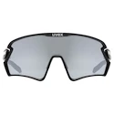 Sport Brille Uvex  Sportstyle 231 2.0 Set Black Mat /Mir.Silver Cat. 2 + Cat. 0 (S5330272216)