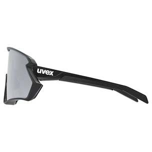 Sport Brille Uvex  Sportstyle 231 2.0 Set Black Mat /Mir.Silver Cat. 2 + Cat. 0 (S5330272216)