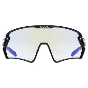 Sport Brille Uvex  Sportstyle 231 2.0 V Black Mat/Ltm.Blue (S5330282204)