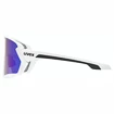 Sport Brille Uvex  Sportstyle 231 White Mat/Mirror Blue (Cat. 2)