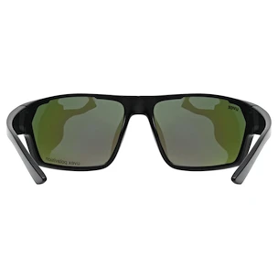 Sport Brille Uvex  Sportstyle 233 P Black Matt/Mir.Green (S5320972270)
