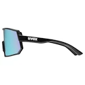 Sport Brille Uvex  Sportstyle 235 Black Matt/Mir. Lavender (S5330032016)