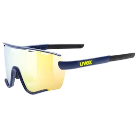 Sport Brille Uvex Sportstyle 236 Set Blue Matt / Mir.Yellow Cat. 2 + Cat. 0 (S5330044416)