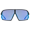 Sport Brille Uvex  Sportstyle 237 Cv Black Matt/Mir.Blue (S5330862288)