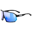 Sport Brille Uvex  Sportstyle 237 Cv Black Matt/Mir.Blue (S5330862288)