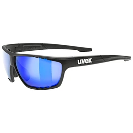 Sport Brille Uvex Sportstyle 706 Black Mat / Mir.Blue (S5320062016)