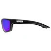 Sport Brille Uvex  Sportstyle 706 Cv Black Matt/Mir. Blue (S5320182283)