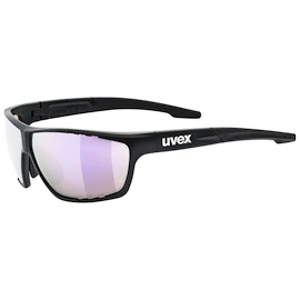 Sport Brille Uvex Sportstyle 706 Cv Black Matt/Mir. Lavender (S5320182281)