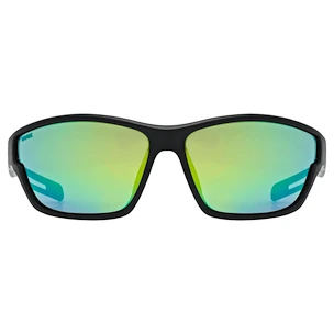 Sport Brille Uvex  Sportstyle 806 Black Matt/Mir.Green (S5330872215)