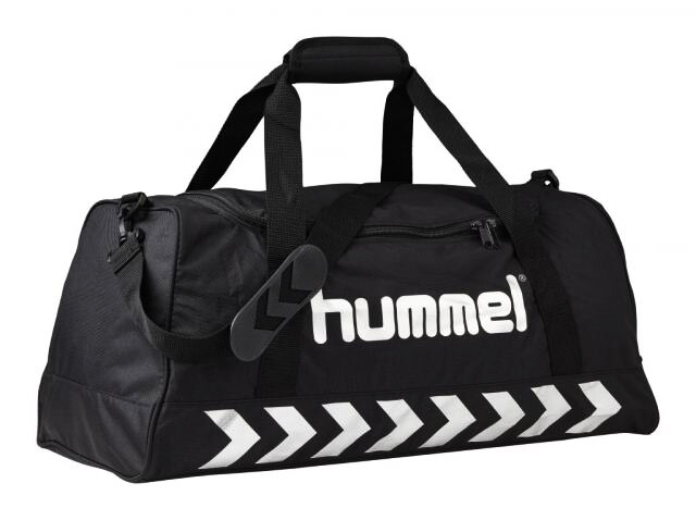 gåde Arkæolog Vanding Sporttasche Hummel Authentic Sports Bag Black/White L | Sportartikel |  Sportega