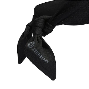 Stirnband adidas  Tieband Aeroready Black