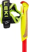 Stöcke für Trailrunning Leki  Ultratrail FX Junior, naturalcarbon-bright red-neonyellow, 95 - 110 cm