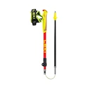 Stöcke für Trailrunning Leki  Ultratrail FX Junior, naturalcarbon-bright red-neonyellow, 95 - 110 cm
