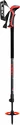 Stöcke Leki  Haute Route 2 Dark anthracite - Dark red - Black 110-150