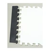 Streifen zur Beendigung von synthetischem Eis WinnWell  HOCKEY TILE EDGING SMOOTH BEVEL 18" x 3.65" x 0.45" GREY